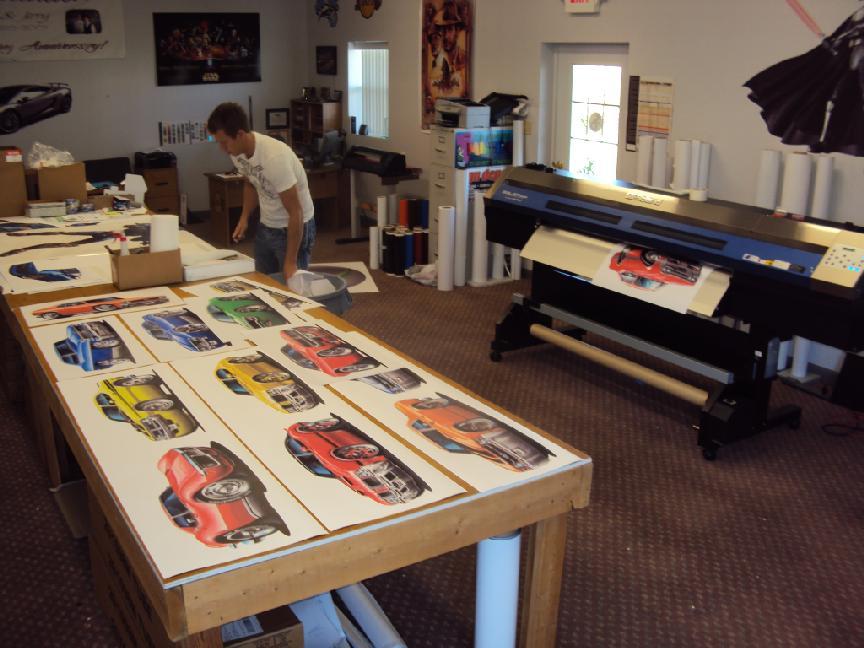 1969 Cutlass Hurst Olds 442 W-30 Cartoon Car Wall Graphic Decal Cling ...