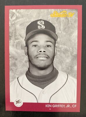 1991 Leaf Studio Ken Griffey Jr. #112 Seattle Mariners