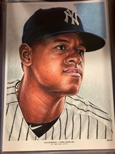 2018 Topps Living Set #115 Luis Severino Fine Art Print 10x14 By Mayumi Seto /22