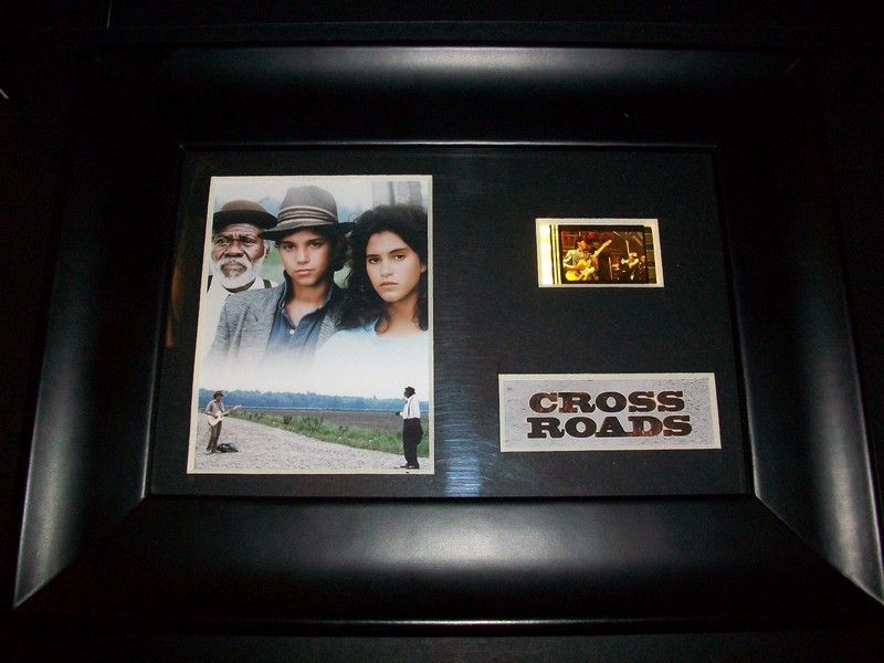 CROSSROADS Framed Movie Film Cell Memorabilia Compliments poster dvd book