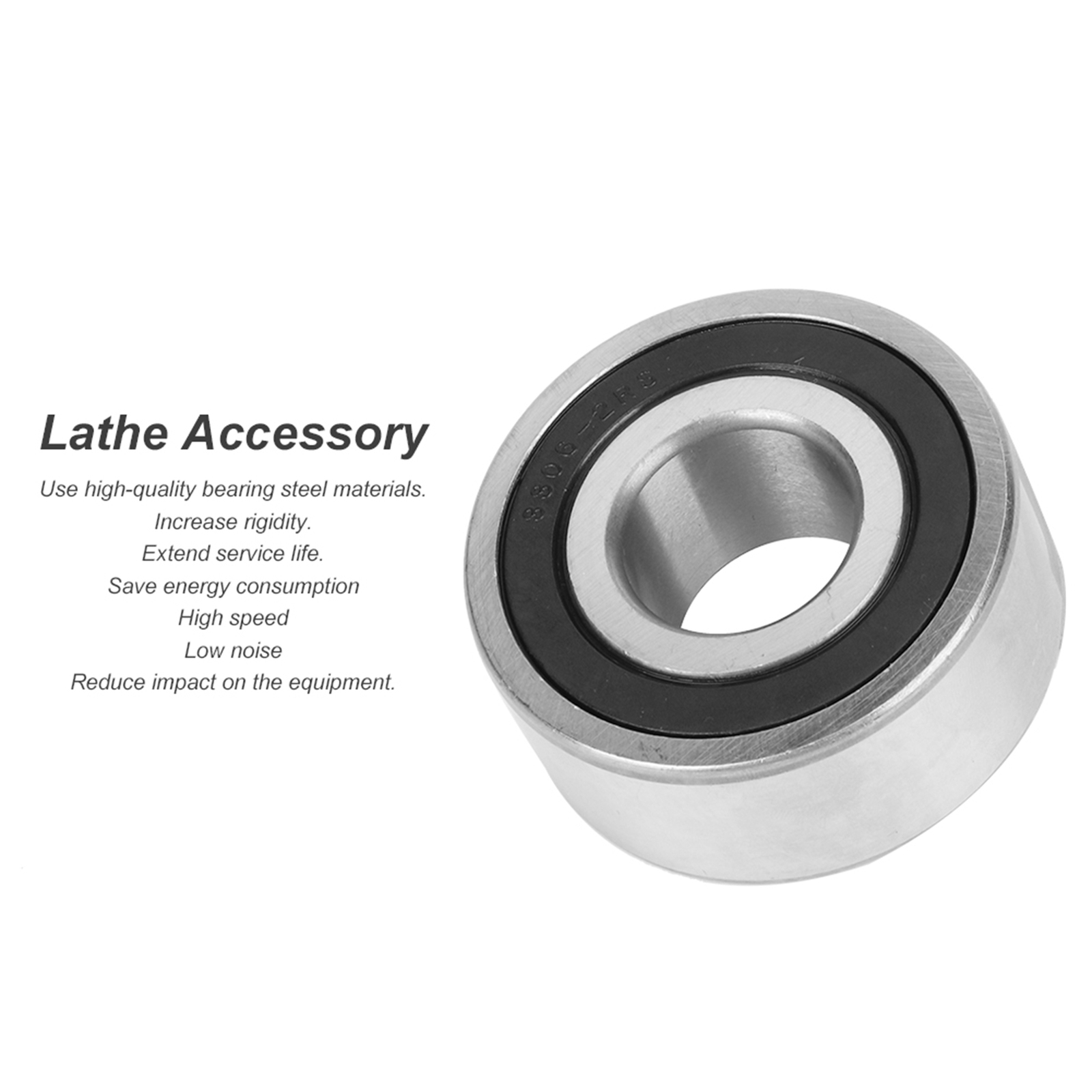 3PCs Spindle Bearings 33062RS Low Noise Flat Smooth Mechanical For