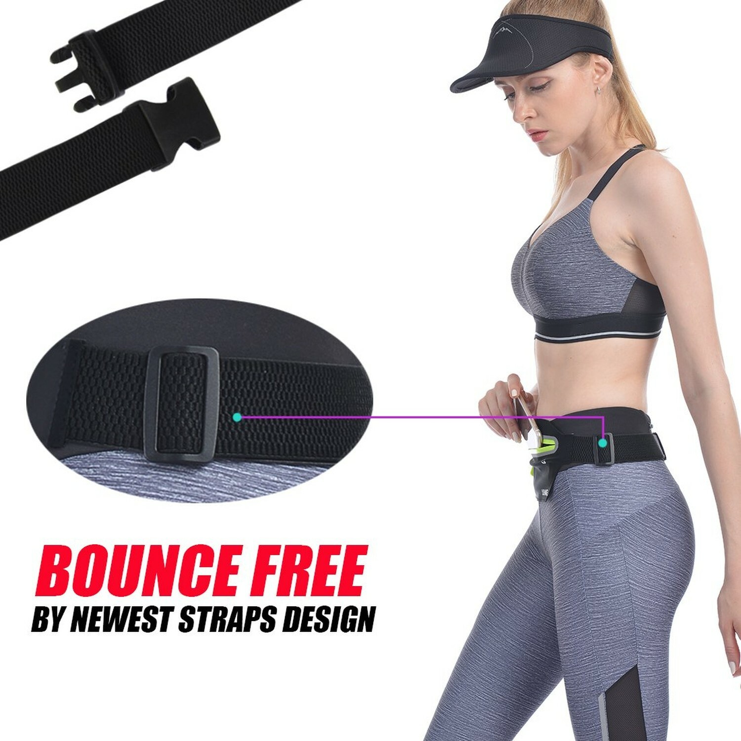 ushake slim running belt