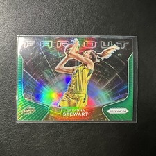 2021 Panini Prizm Far Out #7 Breanna Stewart Green