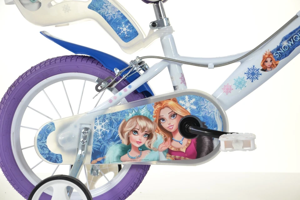 16 Zoll Kinderfahrrad Snow Queen Eiskönigin Original Lizenz Kinderrad Fahrrad - Bild 2 von 4