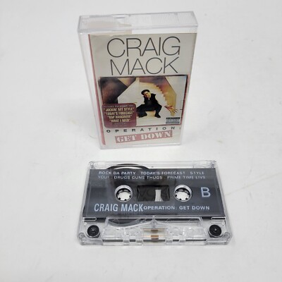 Craig Mack Operation Get Down Cassette Tape Studio Album Rap Hip Hop 90s