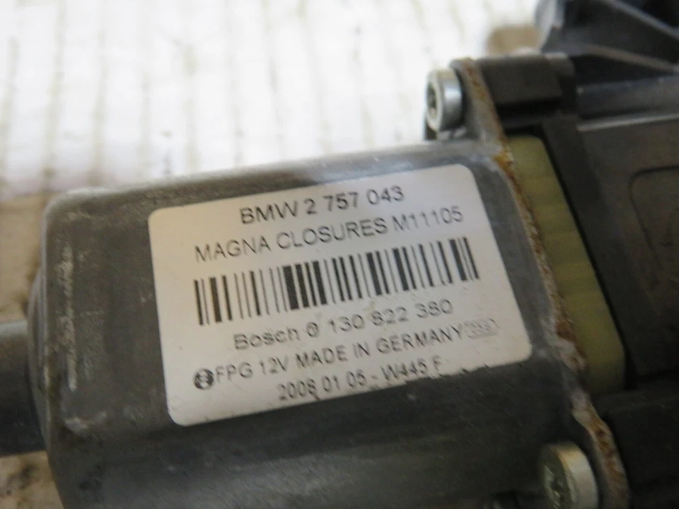 07-13 2008 MINI COOPER S 1,6 L MOTOR VENTANA ELÉCTRICA CONDUCTOR IZQUIERDO LH Foto 2 de 4