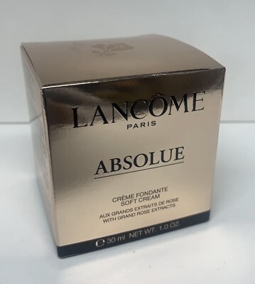 LANCOME Absolue Revitalizing & Brightening Soft Cream 1oz 30ml New in box