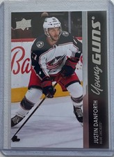 2021-22 Upper Deck Justin Danforth Young Guns #743 UD Extended Series Rookie