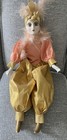 Vintage #383 Seymour Mann Connoisseur Porcelain Clown Doll 18" Preowned EUC NICE — photo 5