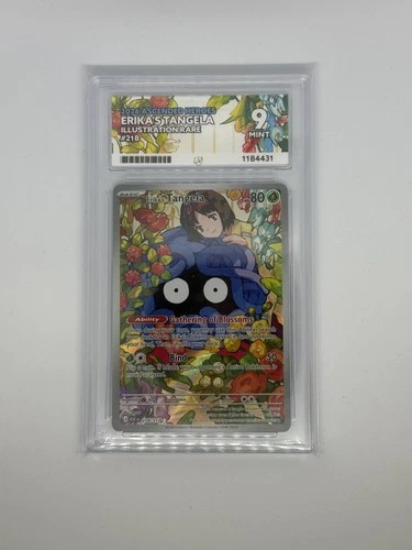 Pokemon Ascended Heroes Erika’s Tangela illustration rare 218/217 Ace 9
