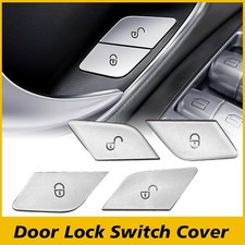 Car Door Lock Unlock Button Cover for Mercede...