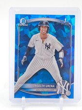 ENGELTH URENA 2025 BOWMAN CHROME 1ST BLUE CRACKED ICE ROOKIE #BCP-16 Q0208