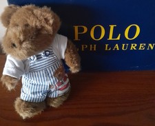 🐥  POLO RALPH LAUREN TEDDYBÄR 2001 - LIMITED (BRAUN) mit HOSE