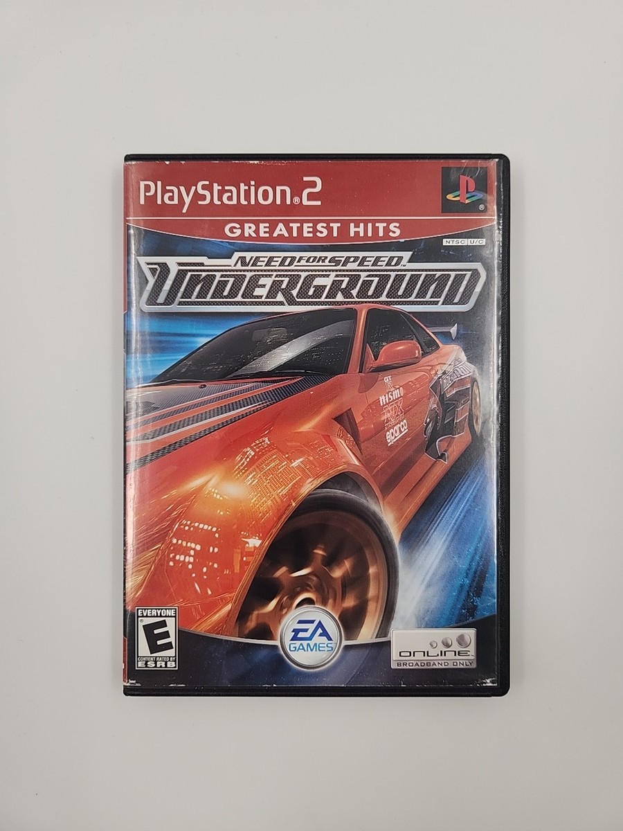 Need for Speed Underground PS2 PlayStation 2 Complete CIB Greatest