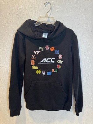 ACC Black All Teams Sz Med Youth Conference Logo NCAA New Tags Read $50