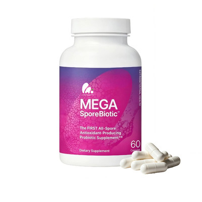 2PK Mega SporeBiotic Natural Probiotic Supplement, HighPotency Microbiome Health