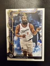 James Harden 2025-26 Topps Holiday #H113 Los Angeles Clippers 