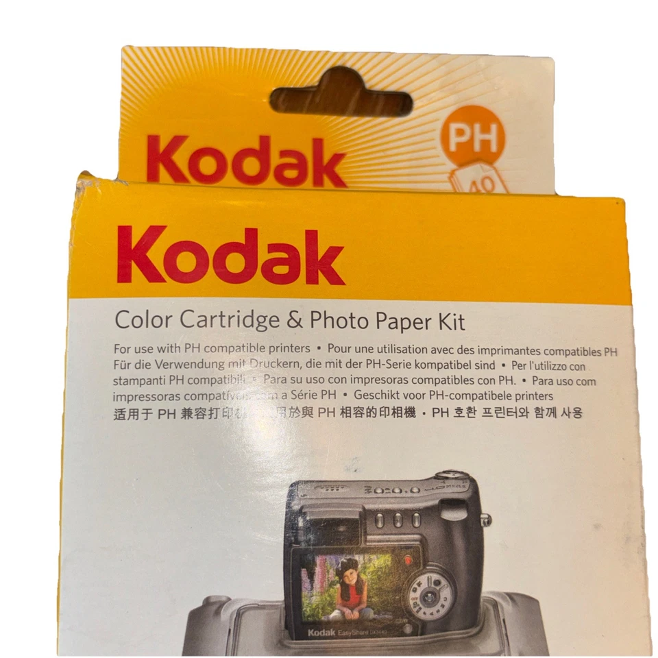 Kodak Imagelink PH-40 Color Cartridge & Photo Paper Refill Kit - Image 2 of 4