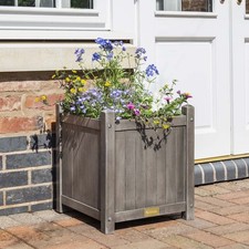 Rowlinson Alderley Hardwood Square Planter
