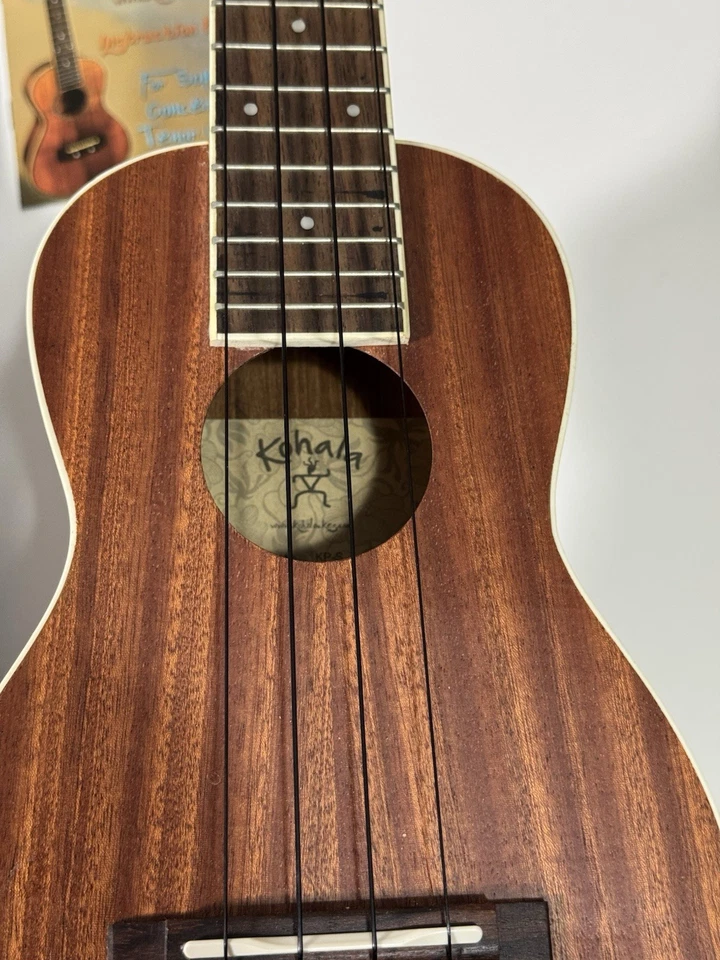 Kohala KP-S Kanikapila Soprano Ukulele Natural with Gig Bag - Image 3 of 4