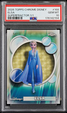 2026 TOPPS CHROME DISNEY ELSA SUPERFRACTOR 1/1 PSA 10 
