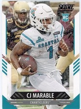 2021 Score - Rookies CJ Marable #398 (RC)