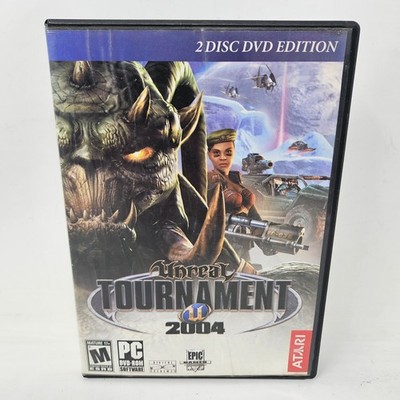 Unreal Tournament 2004 DVD Edition Two Disc Set (PC, 2004) untested 