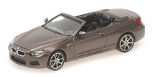Minichamps 870027331 1/87 2015 BMW M6 Cabrio, Gray
