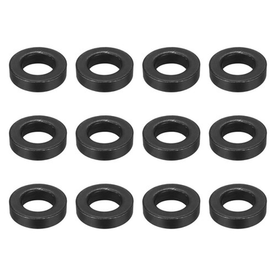 #ad #ad 12 Pcs Carbon Steel Flat Washer Fits M20 x 38mm x 10mm Black Washer Fits $41.71
