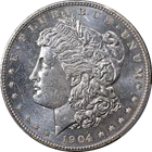 1904-O Morgan Silver Dollar PCGS MS63 PL Blast White Superb Eye Appeal