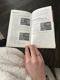 Sega CD Manual Only Sonic CD W/Reg Card 