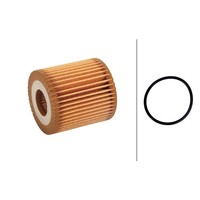 ÖLfilter-Einsatz Ø 53 Mm Hella Iam-Expertise Passend FüR U.A. Smart Fortwo