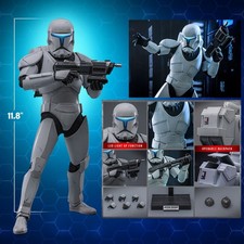 Hot Toys TMS131 Star Wars The Bad Batch Clone Commando 1/6 Scale Figure