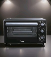 Oster 18QT Compact Air Fryer Oven Turbo Convection Black 18-Quart Toaster Fry