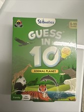 Skillmatics Guess in 10 Animal Planet Trivia Card Game Kids Family - NEW Sealed