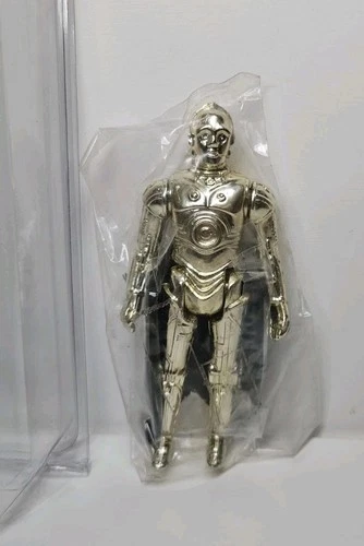 vintage Star Wars C3P0 w/ Baggie Action Figure Kenner