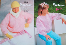 Knitting Patterns  by Sunbeam, women girls