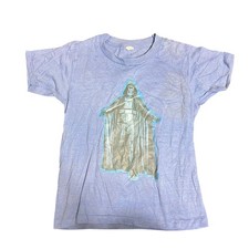 Star Wars Darth Vader Blue Iron-On T-Shirt Youth Kids Medium Vintage 1977