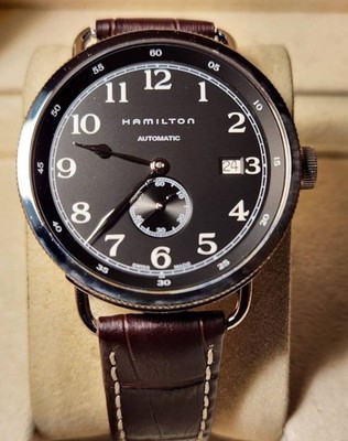 Hamilton Khaki Navy Pioneer Jazzmaster Automatic Watch 40mm Working Japan Rare
