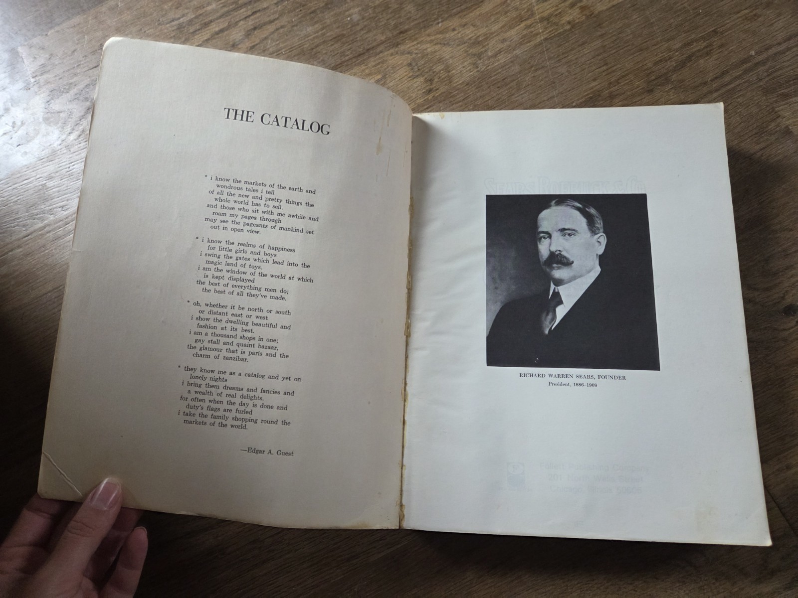 Vintage Sears Roebuck & Co 1908 Catalogue No. 117 Great Price Maker 1969