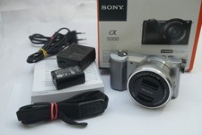 Sony Alpha a5000Kit mit 16-50mm Objektiv silb...