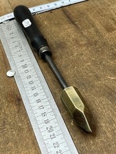 outil ancien fer à souder tête en bronze Soudeur Old Tool Réf 26/1791