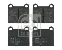 Febi Bilstein Bremsbelagsatz, Scheibenbremse 16068 FüR VW