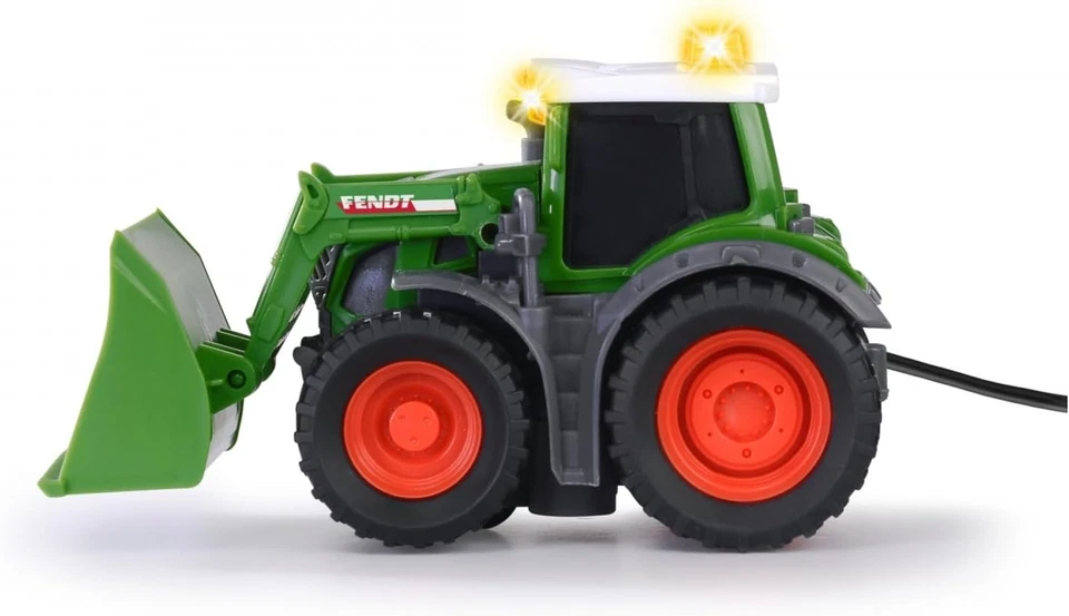 - Trattore Giocattolo Fendt (14 Cm) Con Telecomando via Cavo per Bambini Dai 3 A - Immagine 3 di 4