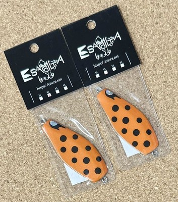 ENDO Craft Samometta 45g Reflect Orange Set of 2 #AkiAji #Salmon #SalmonFishing