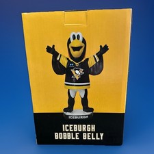 ICEBURGH 2025 BOBBLE BELLY CHARITY SGA Pittsburgh Penguins NEW IN BOX