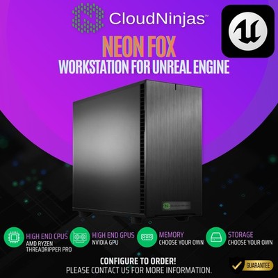 Cloud Ninjas Workstation Unreal Engine Intel Core Ultra 9 285K NVIDIA RTX 5080