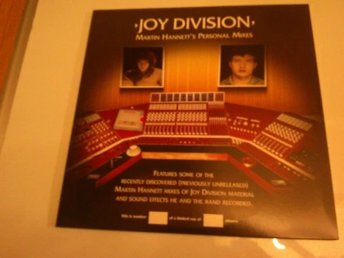 JOY DIVISION Martin Hannet's Personal Mixes double vinyl LP near mint