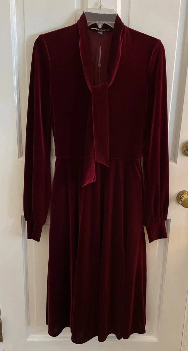 chinese dress ladies Macie Velvet Mini Dress in Black main image 1