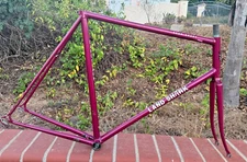 1987 Landshark Road Shark ROADSHARK by JOHN SLAWTA USA STEEL, LUGGED 60cm EROICA